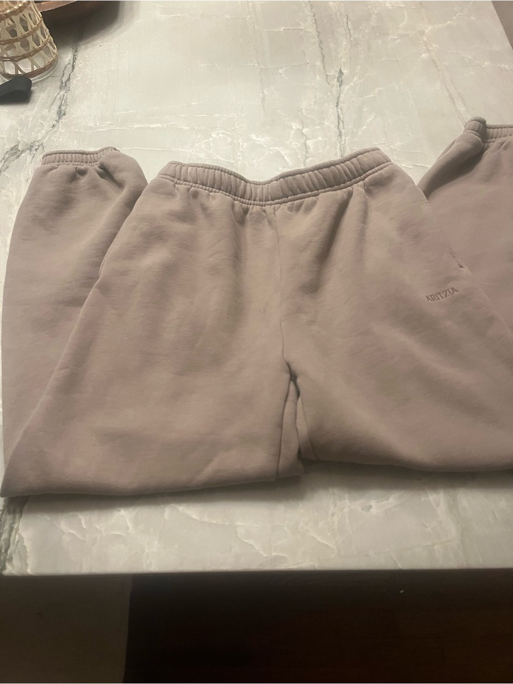 Aritzia khaki tan Track Joggers